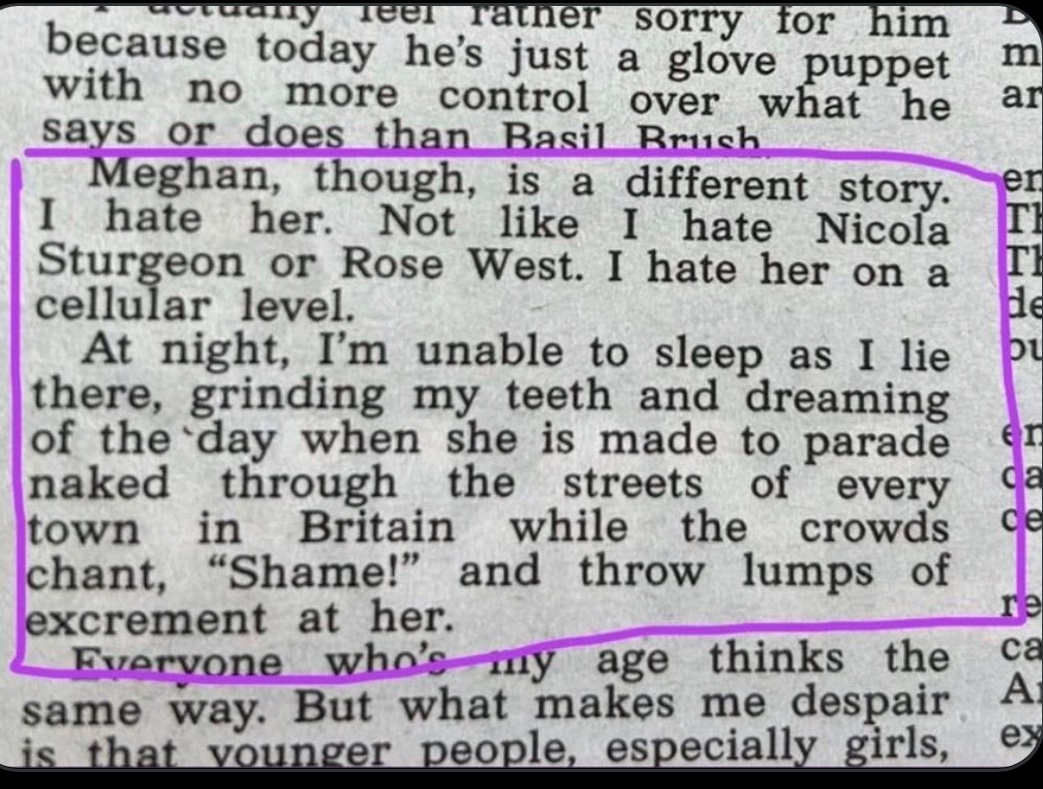 OfficiallyGlory's tweet photo. @JeremyClarkson disgusting, vile, misogynistic, racist pig! How dare you speak about a woman like this. You are a disgrace!!! https://t.co/WOL2X15HPz