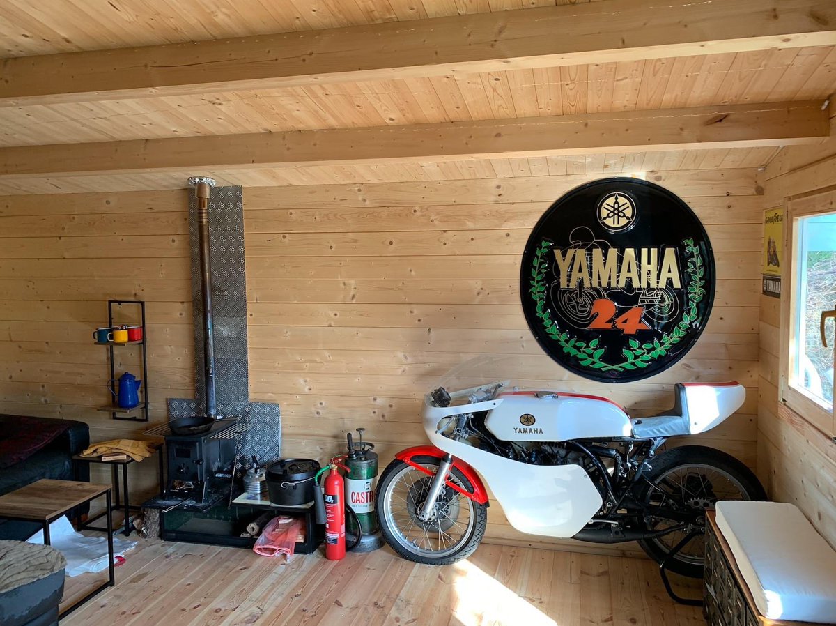 After some fun times, I'm looking forward to chilling out for a few months before starting my next adventure. Can't wait! In the meantime, if anyone needs me...I'll be in my shed! #FullGas #LifesAnAdventure #BikeLife