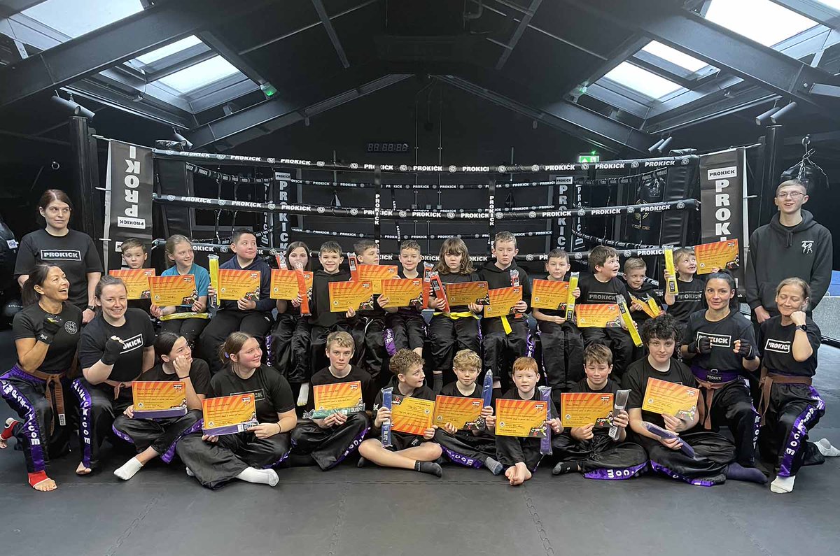 prokick's tweet photo. What an amazing end to an amazing year at #ProKickGym #GirlPower Five New #BlackBelts
https://t.co/29e7JAMrEN https://t.co/7VOkSLw07A