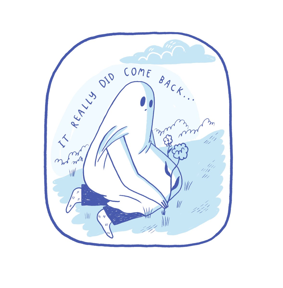 I made this comic after book 2 when I was feeling burnt out for ages and didn't wanna make any art and then after a break the urge to draw my feelings started seeping back in. Book 3 is done and I'm feeling exactly the same so I'm glad I made this reminder for myself 💙💙💙