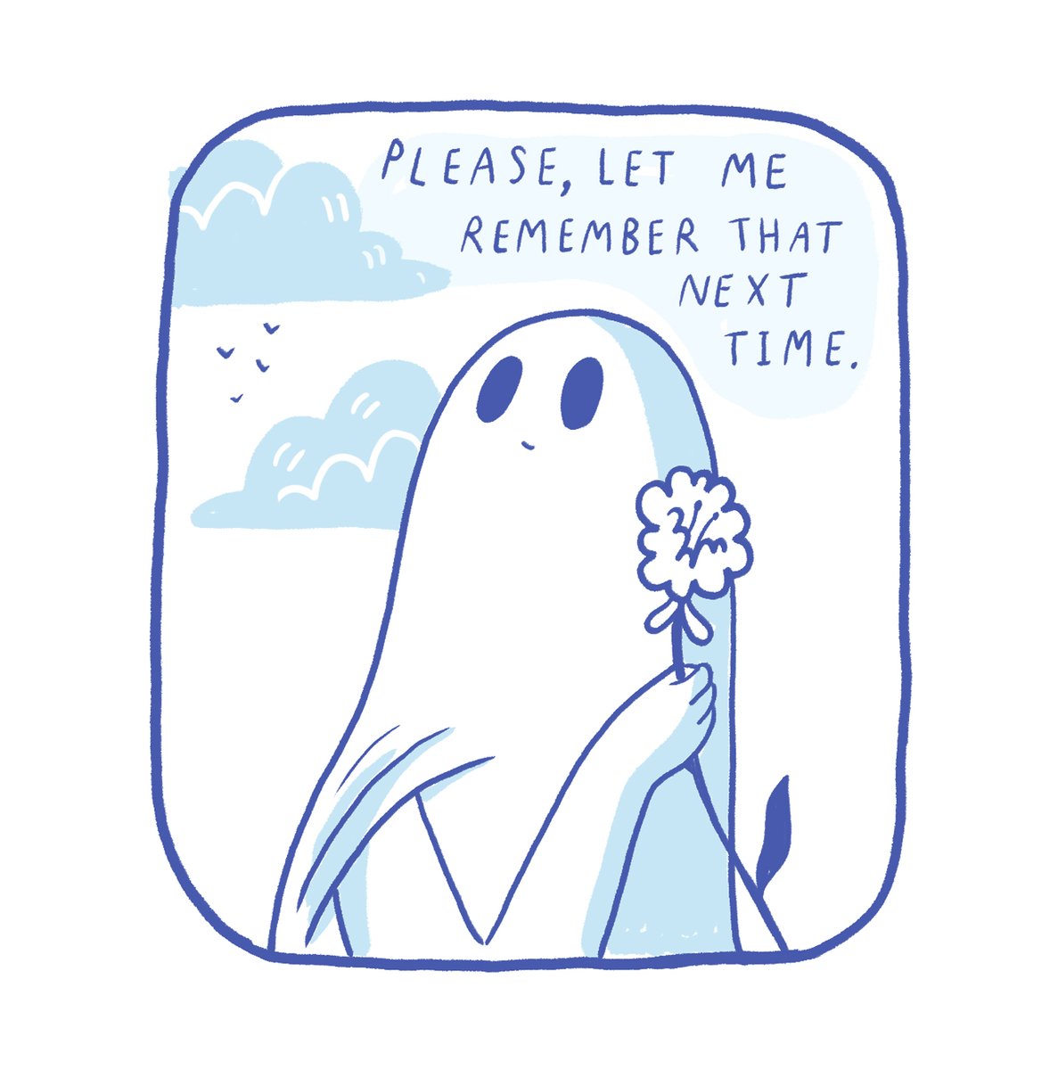I made this comic after book 2 when I was feeling burnt out for ages and didn't wanna make any art and then after a break the urge to draw my feelings started seeping back in. Book 3 is done and I'm feeling exactly the same so I'm glad I made this reminder for myself 💙💙💙
