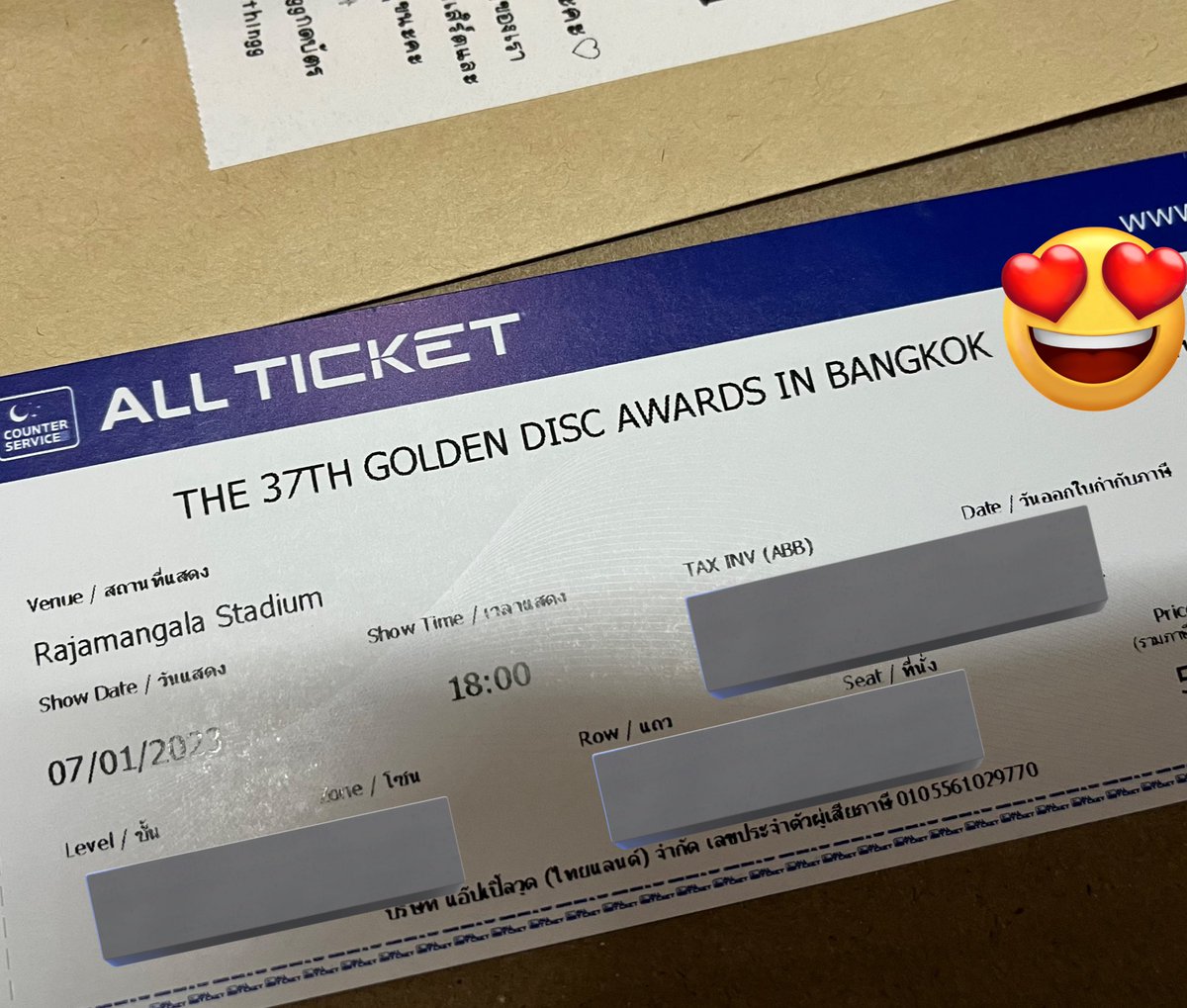 MeeNII_SmILE's tweet photo. ได้รับบัตรแล้วค่ะ ขอบคุณร้านมากๆค่ะ กดบัตรให้ได้ตามที่เราต้องการเลย 👍🏻👍🏻👍🏻
#26everythinggกดบัตร
#26everythingg https://t.co/ux76uMp5dY