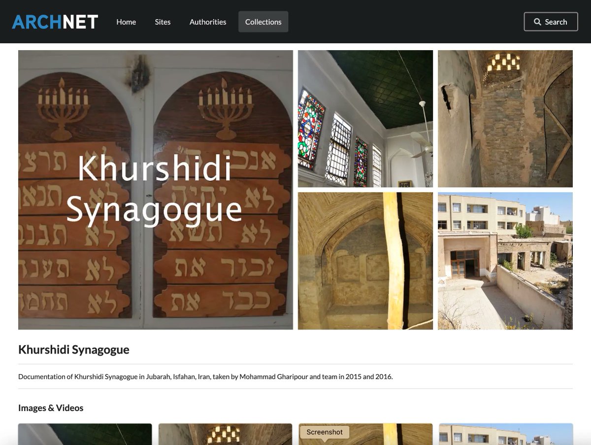 AKDCMIT's tweet photo. Happy Hanukkah! Today we present our collection on Synagogues of Isfahan, curated by Mohmamad Gharipour. https://t.co/ZyqMNuvZAL #Hanukkah2022 #Hanukah #synagogue #MuslimSocieties #Judaism #Pluralism #Archnet https://t.co/5OTpvAf1MI