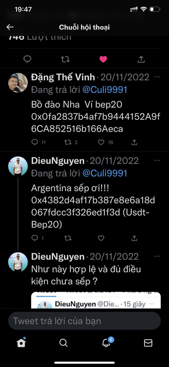 DieuNguyen8989's tweet photo. @Culi9991 @dut469 @TZ5www @canhcancu26 @HauNguyen933115 @TrnhNgu26576664 @tungleonel @HoaNguy29567396 @duytungnb @Plustuan2610 Cmt đúng và thời gian nhanh nhất luôn này sếp ơi 😂 0x4382d4af17b387e8e6a18d067fdcc3f326ed1f3d (ví usdt Bep20) https://t.co/lft0BhAwzK