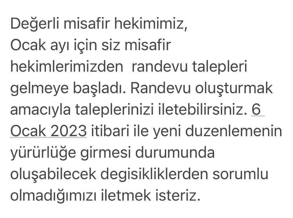 Sn. Bakan, muayenehane hekimleri olarak hastanelerden bu iletiyi almaya başladık. Miadı 6 Ocak 2023 sonrası olan gebelerimize nasıl bir cevap vermeliyiz?

#GebelerNeredeDoğumYapacak
#DoktorlarNeredeAmeliyatYapacak
#6EkimYönetmeliğiİptalEdilmelidir
