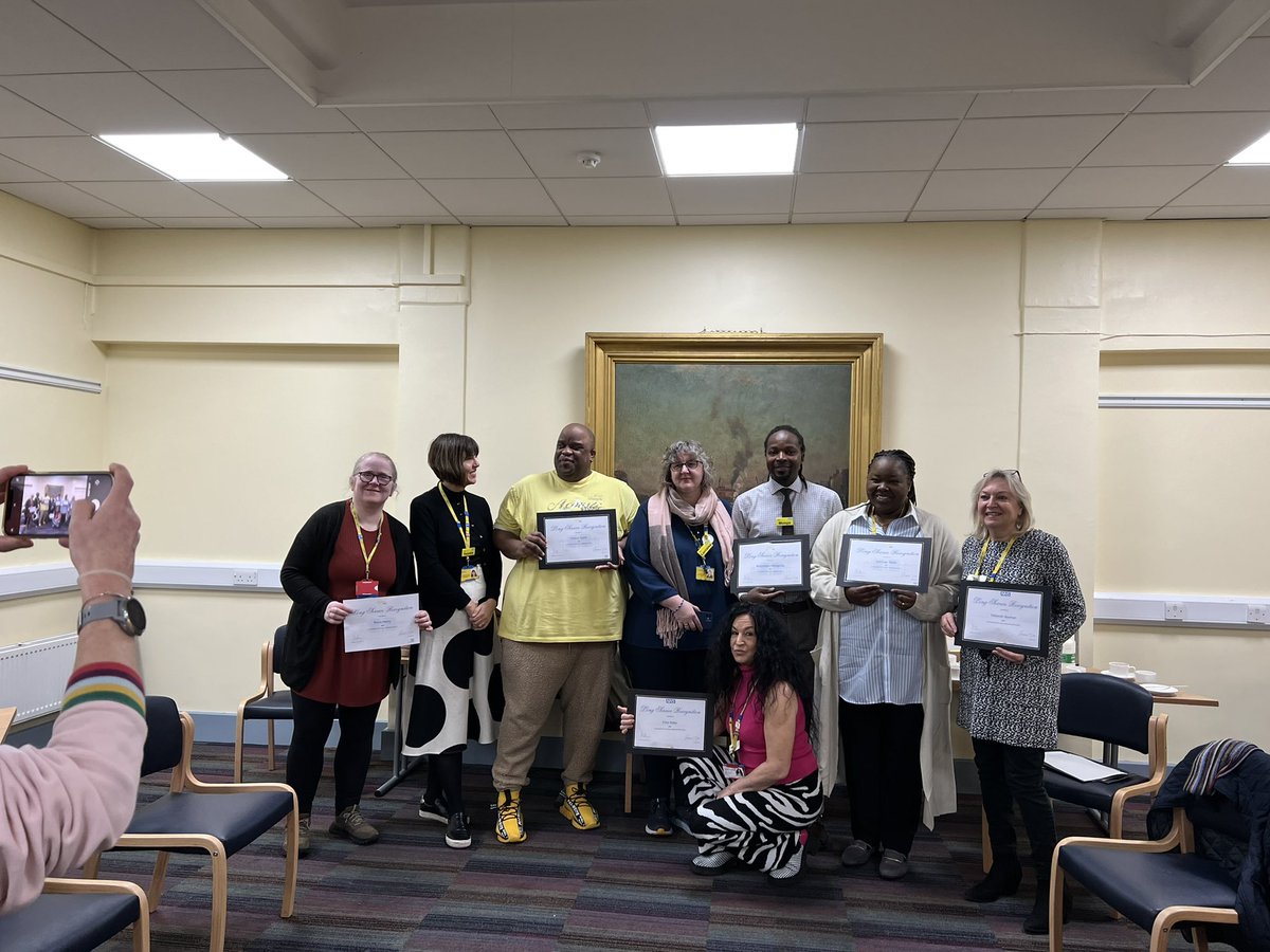 We celebrated the ALD and CMH long service awards this morning with a breakfast at memorial. It was lovely to see colleagues who had all given between 10 and 25 years service, fantastic achievement @ALDatOxleas <a href="/OxleasNHS/">Oxleas NHS</a>