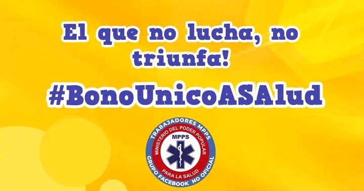 #BonoUnicoASalud @NicolasMaduro nosotros merecemos también ser tomados en cuenta ya que a nosotros también nos afecta el alza del dólar, nuestros aguinaldo no nos alcanzó para nada...