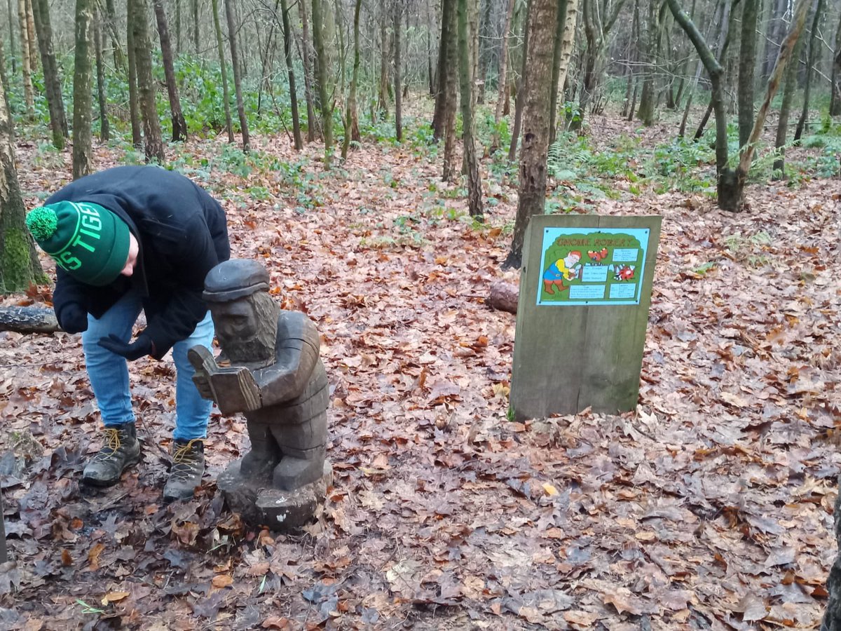 New Miller dam with Gnome @don_o_meara and My alter ego Gnome Robert
