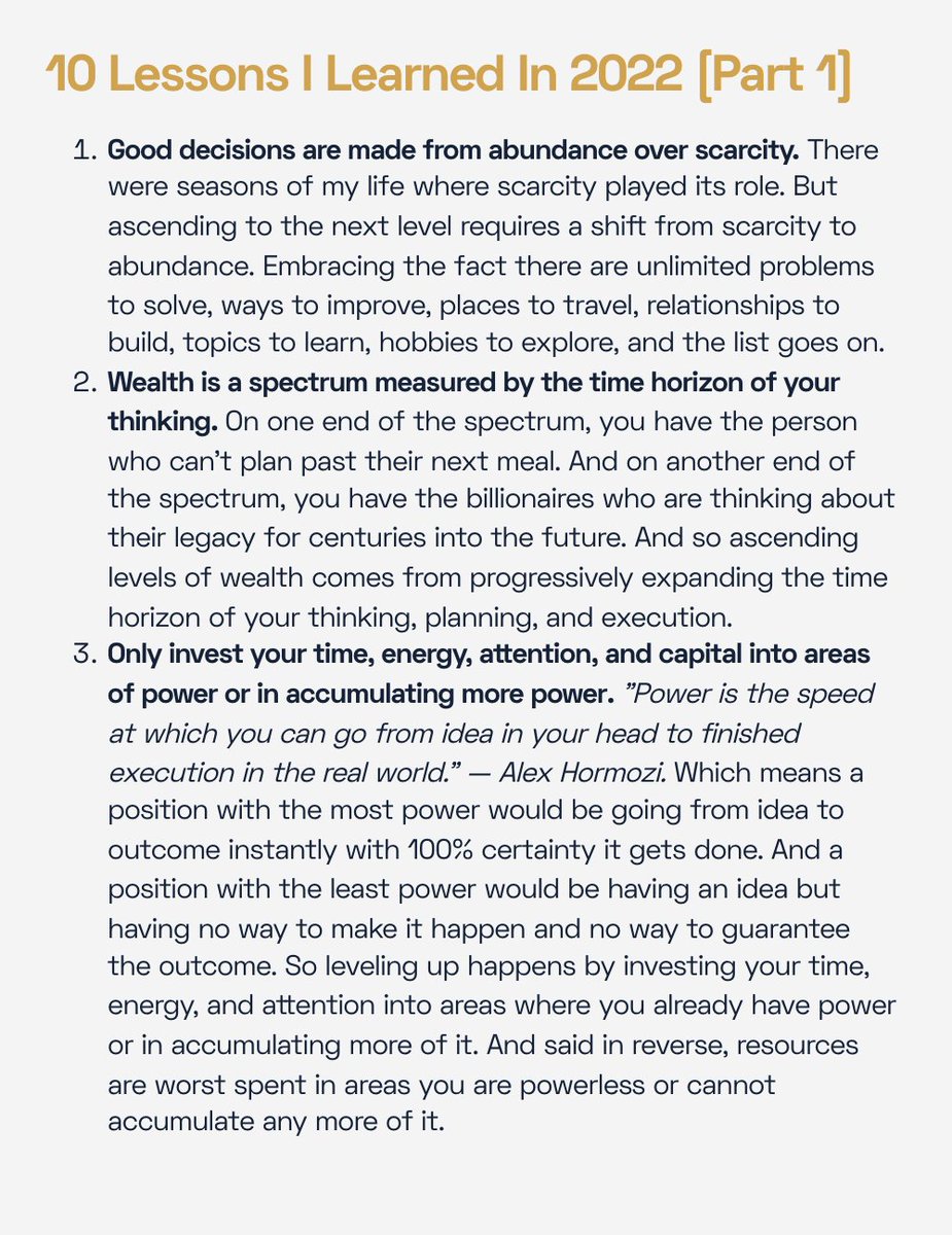 dickiebush's tweet photo. 10 Lessons I Learned In 2022 [Part 1]: https://t.co/WYrX6GwuKd