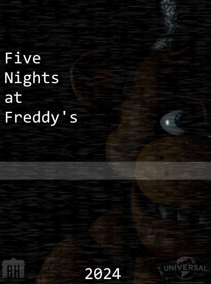 FNAF Movie Updates on Twitter "August 8th, 2025 is on a Friday