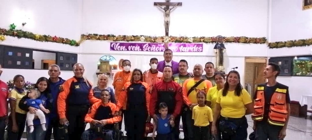 Misa en acción de Gracias por el Dia Nacional del Voluntario.
#soyfevesar
<a href="/FEVESAR_Cabbo/">Fevesar Carabobo</a> 
<a href="/fevesar_ong/">FEVESAR</a> 
<a href="/pcivil_carabobo/">Protección Civil Carabobo</a> 
<a href="/SistemaCarabobo/">Sistema Integrado</a> 
<a href="/PCivil_Ve/">Protección Civil</a>