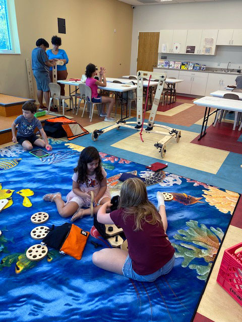Explore your world at the Library! Youth can enjoy learning and creativity through hands-on play with <a href="/Rigamajig/">Rigamajig</a>.

#GeorgiaLIbraries #STEM