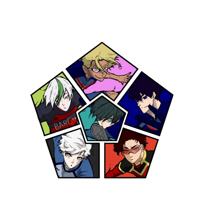 36人目まだ描いてないてか、まだ50人いってないー早く描かな。ってことで三次選考TOP6 