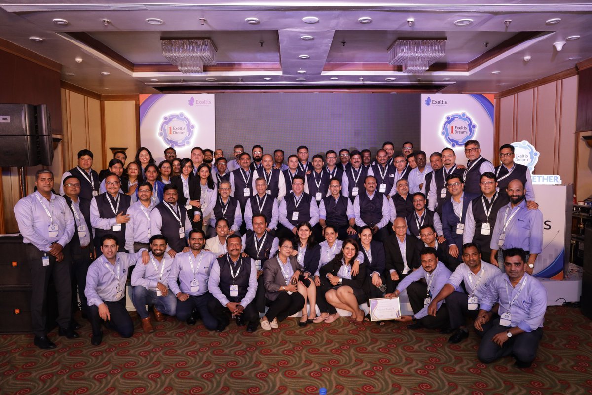 Vipin_Chouhan_'s tweet photo. Thank you to our wonderful Exeltis Pharma for entrusting us with the organization of your Annual Budget Meet event “1Exeltis 1Dream - Grow Together”. 
Venue: The Orchid, Vile Parle
Date: 16th Dec 2022
#weevents #exeltispharma #pharmaevent #growtogether #1exelties #1dream https://t.co/ChQBtrRpuo