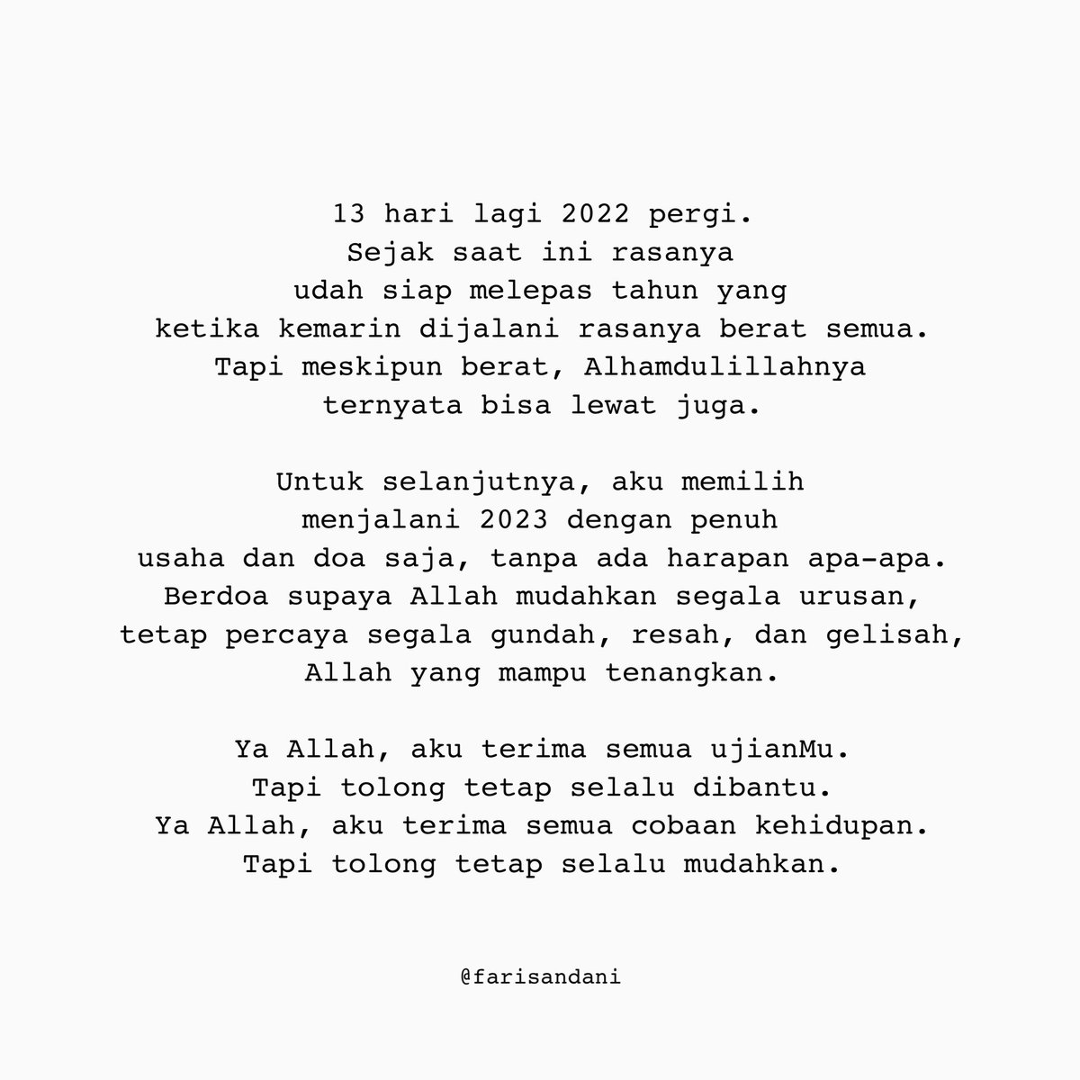 Tolong tetap selalu mudahkan.