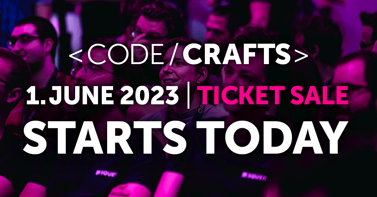 CodeCrafts Conference tweet media