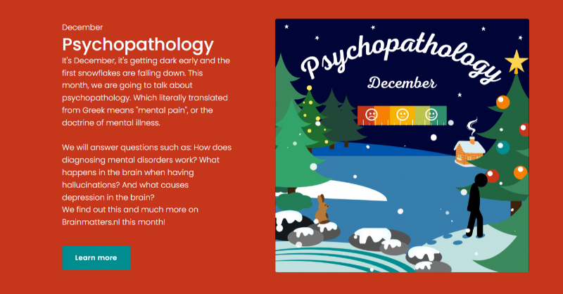 BrainMatters_NL's tweet photo. 🎄It is almost Christmas, which means some time to relax! But why not relax and learn something at the same time? Find our latest articles on psychopathology here (in NL and ENG):
#psychopathology #mentalillness #neuroscience