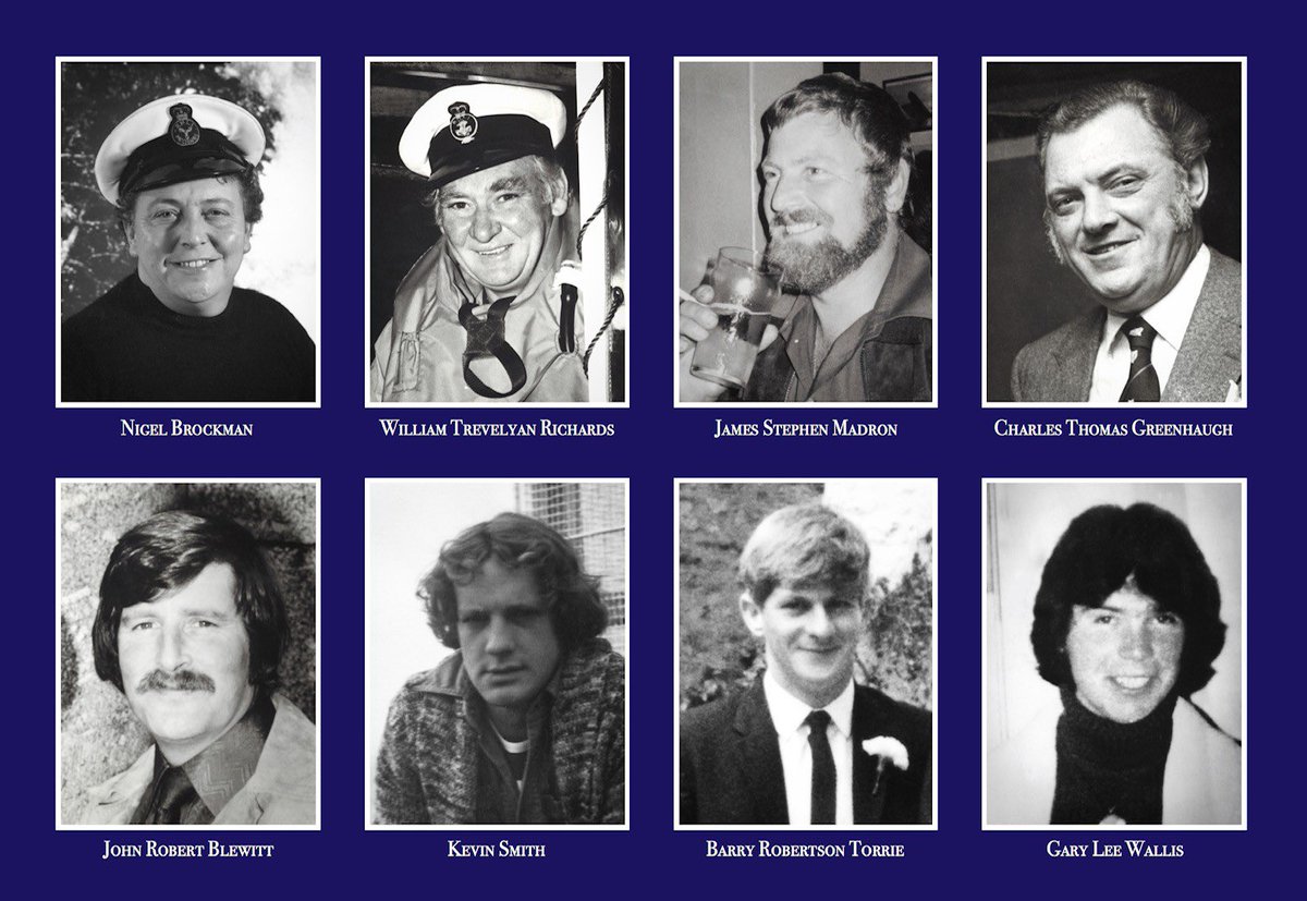 Remembering the eight extremely brave, fearless and selfless lifeboatmen, all sons of Mousehole, who made the ultimate sacrifice on the 19th December 1981.
Gone but never forgotten...greater love hath no man. #ServiceNotSelf