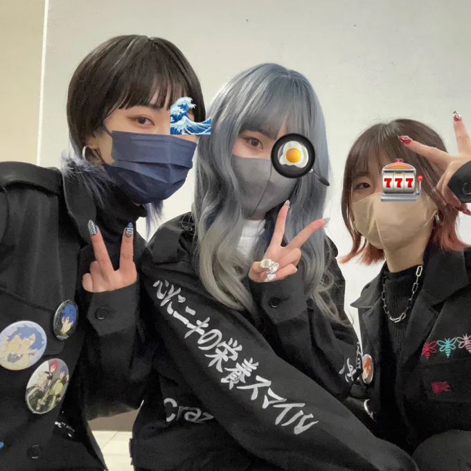 自我大阪スタライ参戦服も特攻服でした幕張から燐音ニキと3人でお揃いした皆でデザイン考えるの楽しかったなおつかれさまでした 