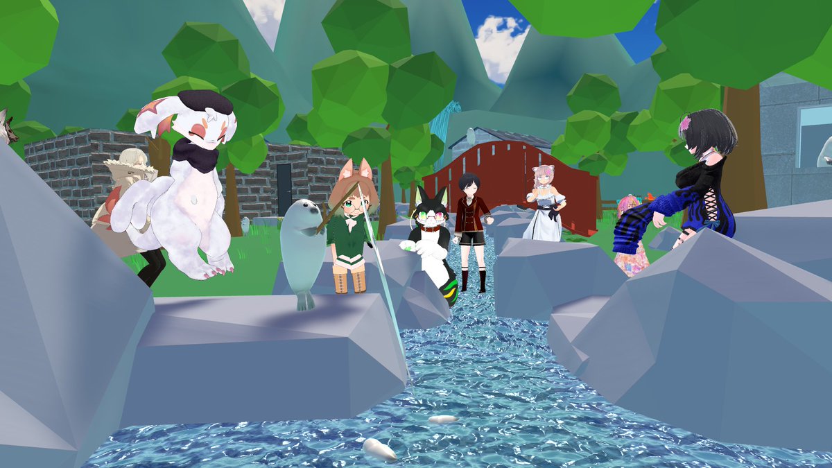 momenneko_vr's tweet photo. 昨日は #OneRoomMaker で各々制作したワールドを巡る会に参加しました！
共通のアセットからこんなに幅広いワールドが出来上がるんだ…！と巡っててすごく面白かったです✨ https://t.co/H8WM9T2sFA