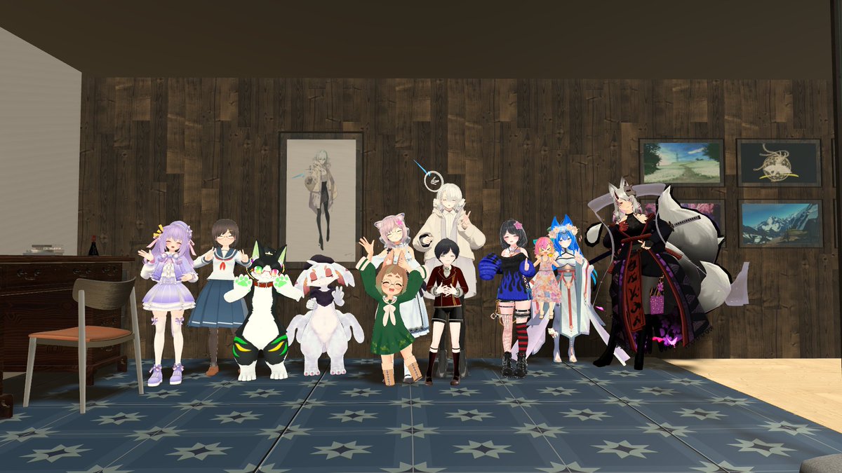 momenneko_vr's tweet photo. 昨日は #OneRoomMaker で各々制作したワールドを巡る会に参加しました！
共通のアセットからこんなに幅広いワールドが出来上がるんだ…！と巡っててすごく面白かったです✨ https://t.co/H8WM9T2sFA