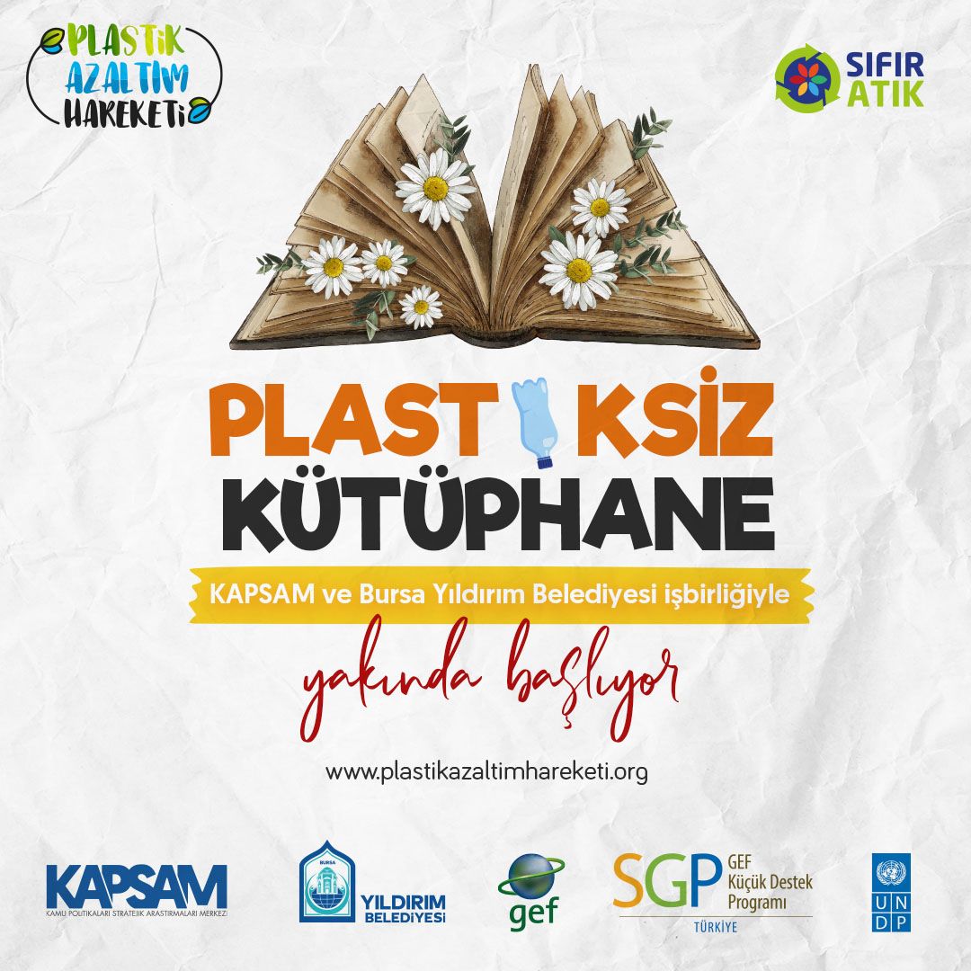 Kapsam_org's tweet photo. 📢22 Aralık Perşembe günü Bursa Yıldırım Mümine Şeremet Uyumayan Kütüphanesi'nde gerçekleştireceğimiz @MUyumayan Plastiksiz Kütüphane Proje Açılış Etkinliğimize davetlisiniz🎉

✏️Kayıt ve detaylar için:

https://t.co/P37rafIShX https://t.co/6XKCMQdZwe