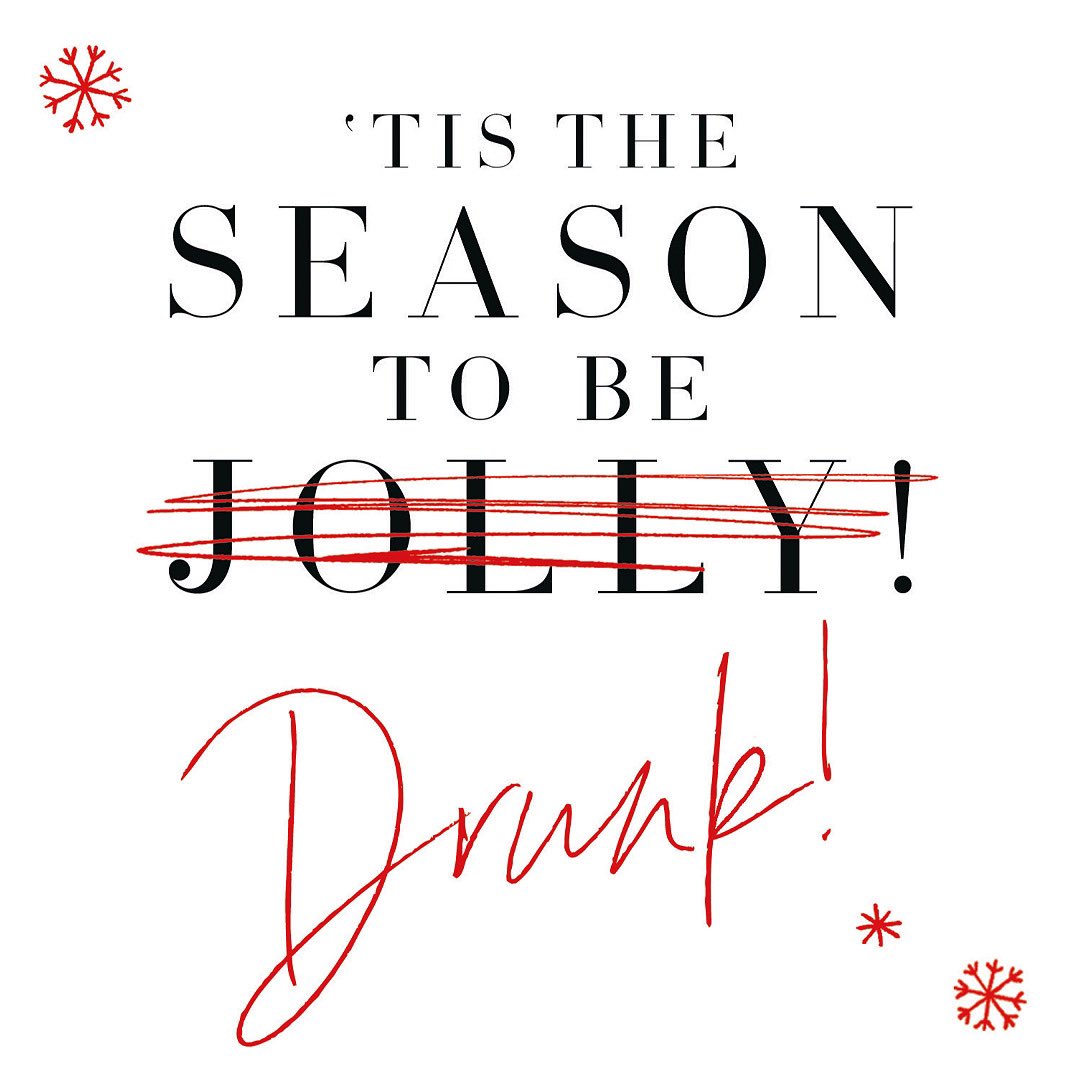‘Tis the season to get sozzled…#ChristmasSpirit #SeasonalSnifter  #FestiveFirewater #SEASONSGREETINGS