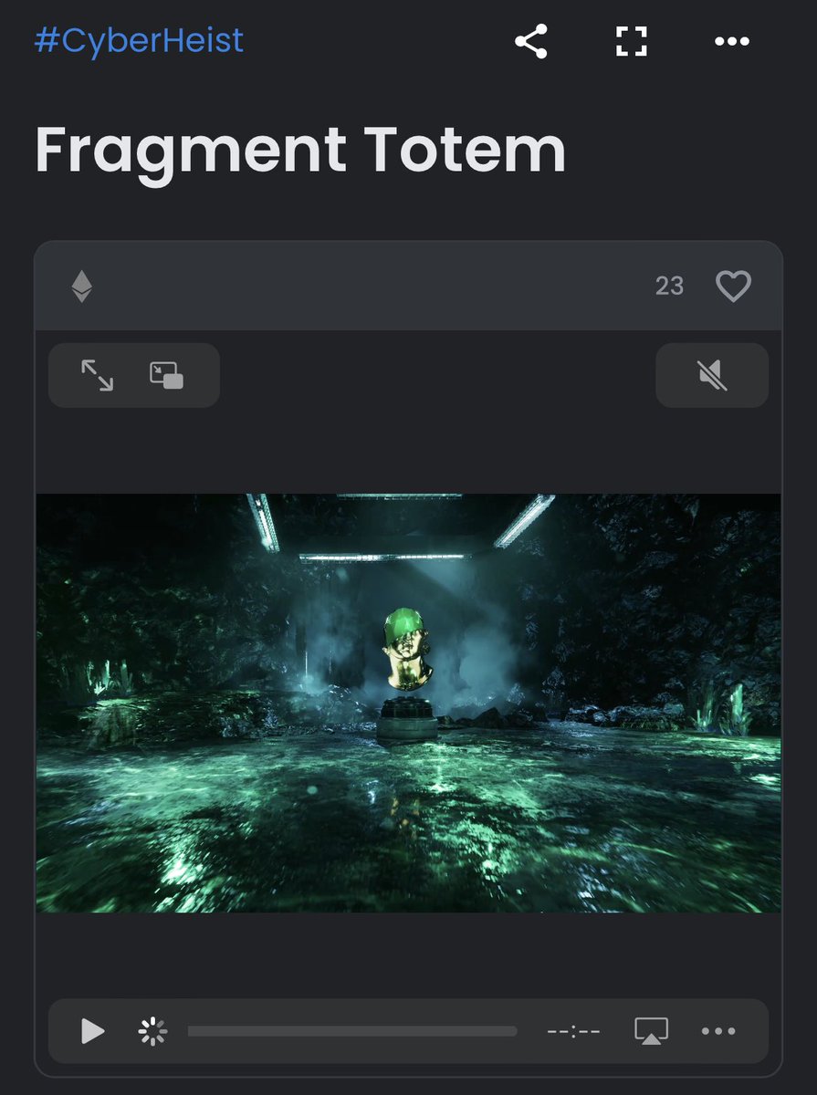 nxoniq's tweet photo. Joined the ultra rare #Cyberheist gang. IYKYK. Couldnโt pass up the opportunity to own @WilderWorld #WilderGuild very first NFT, the Fragment Totem. These Trinity wild cards are really something special. @realfrankwilder https://t.co/tbhfnHEYsY