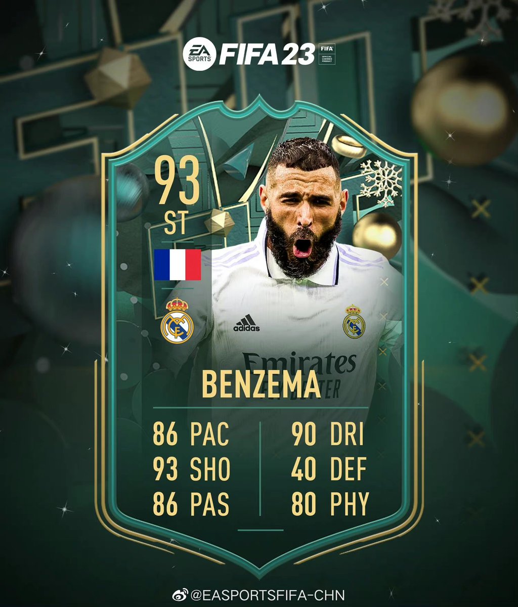 iFIFAHero's tweet photo. FIFA23: WINTER WILDCARDS Benzema Traore
Numerical prediction #fifapackopening #partybagsbc #wundertütensbc #memesdeutsch #fifa21ultimateteam #fut #packopening #fifarewards #fifaultimateteam https://t.co/kCjN15nUpX