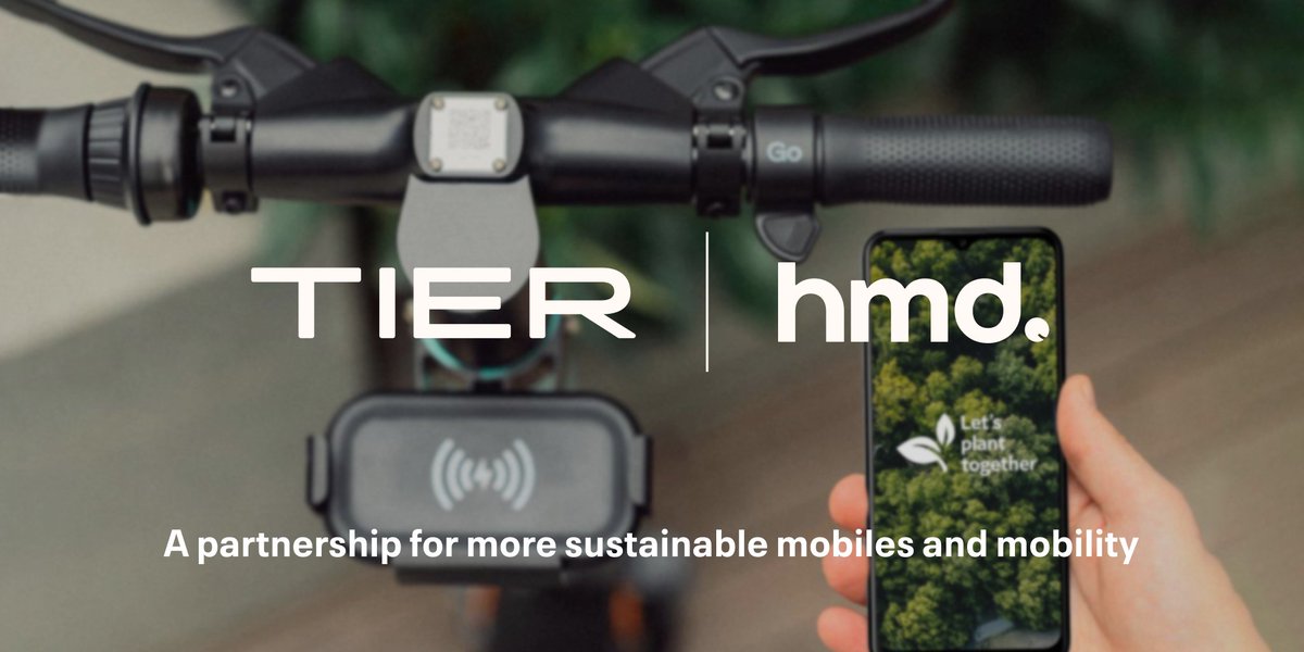 We’ve launched a #partnership with HMD, encouraging users to ride and buy more #sustainably. Buying the new @nokia G60 5G, made from a 100% recycled plastic back cover and a 60% #recycled #plastic frame, will also get you a TIER voucher for up to 120 minutes of free rides.