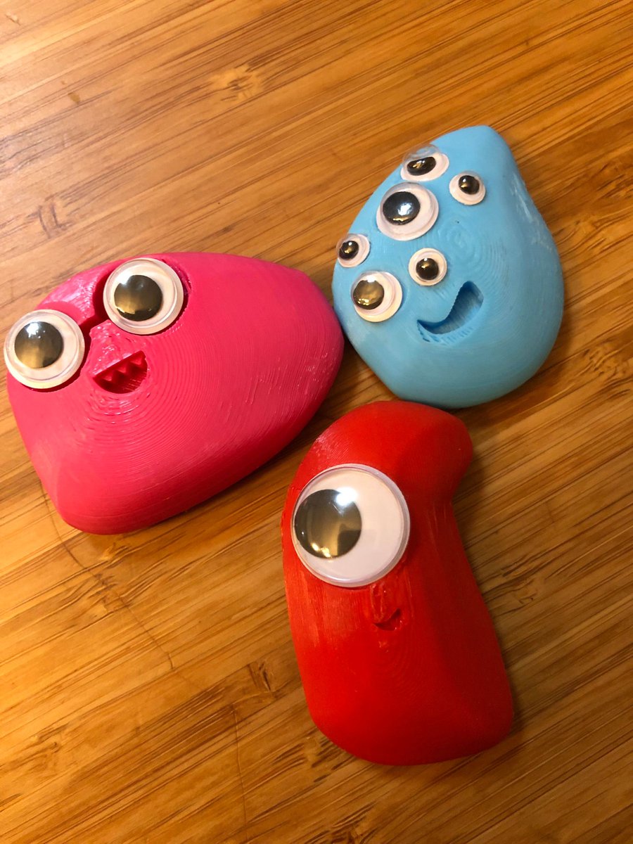kuramon_1006's tweet photo. みてみて❗️クラモンを３Dプリンターで作ってみたんだよ😍😘
かわいいでしょう〜😙

#クライミングモンスター
#スポーツクライミング https://t.co/U17dd4MZkg