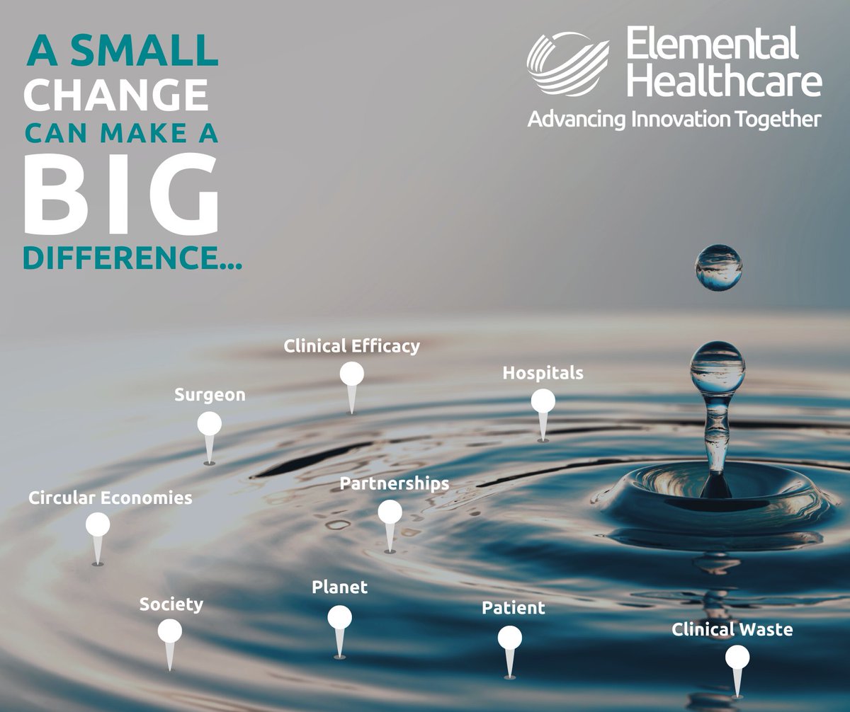 ElementalHCare's tweet photo. One small change can make a big difference…
To find out more: https://t.co/6KxZjNQhsY
#Resposable #SustainableSurgery #FutureHealthcare https://t.co/U7iLPBrc0o
