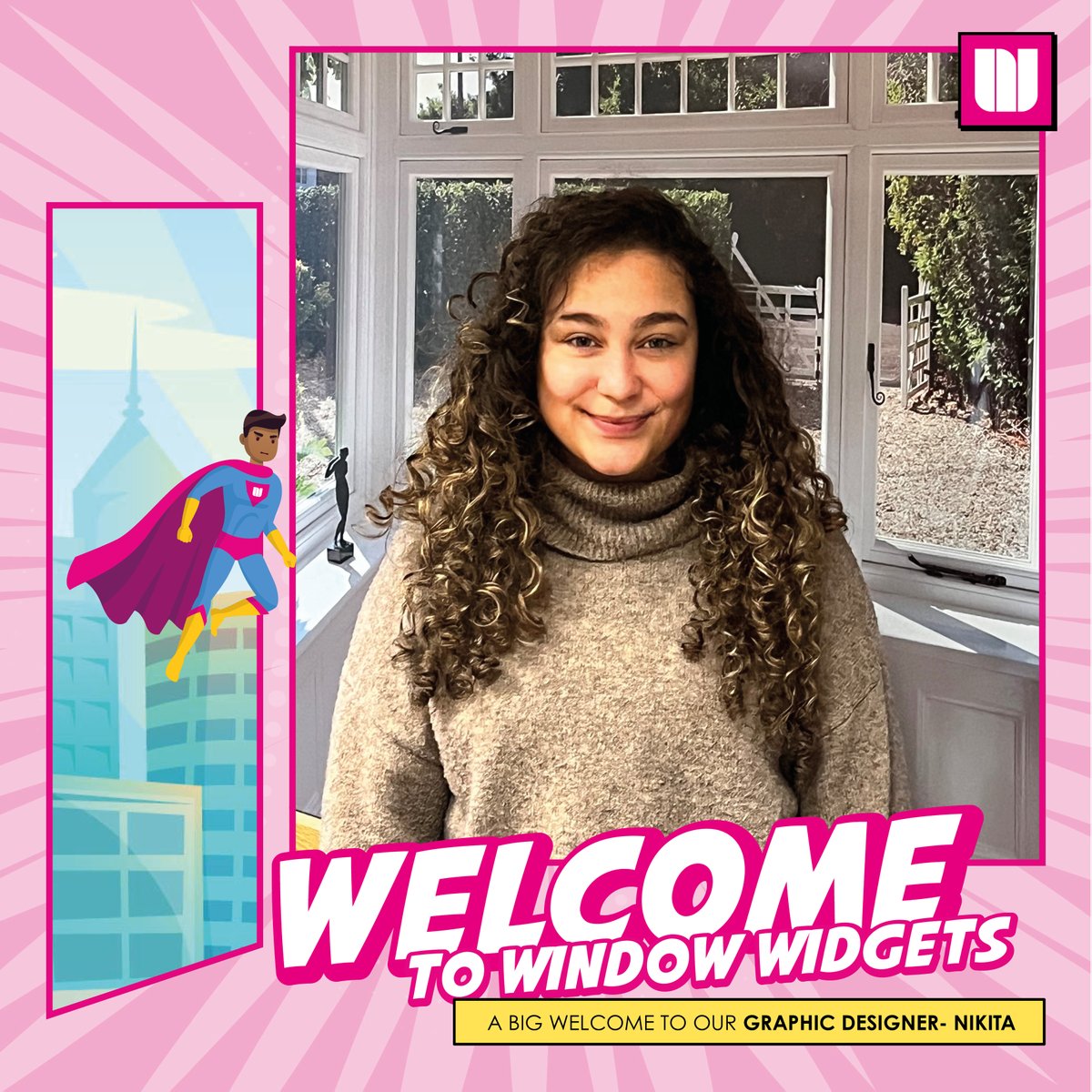 Windowwidgets's tweet image. We are thrilled to welcome Nikita to #teamwidgets. Nikita has joined us as our very own in-house Graphic Designer
😀 Welcome 💗  

#windowwidgets #trustpink #joinourteam #newstarters