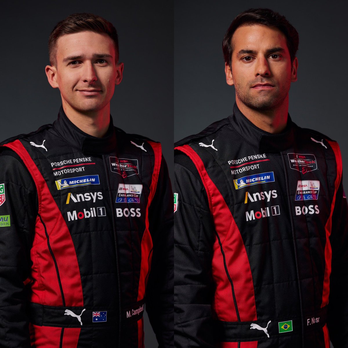 mattcampbell22_'s tweet photo. 2023 ⬛️🟥 Back in the @IMSA Championship! Together with @FelipeNasr in the #7 with @ChristensenMK joining for the #Daytona24 next month 🧨 @Team_Penske @PorscheRaces https://t.co/xpr7nJUjje