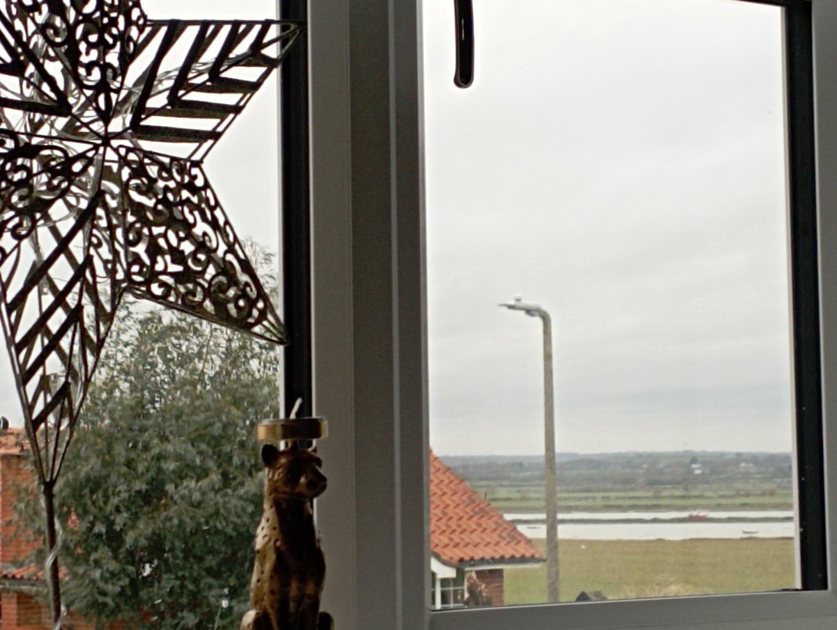Look across this ever changing landscape every day from bed with my morning cuppa #MorningInspiration #christmas2022