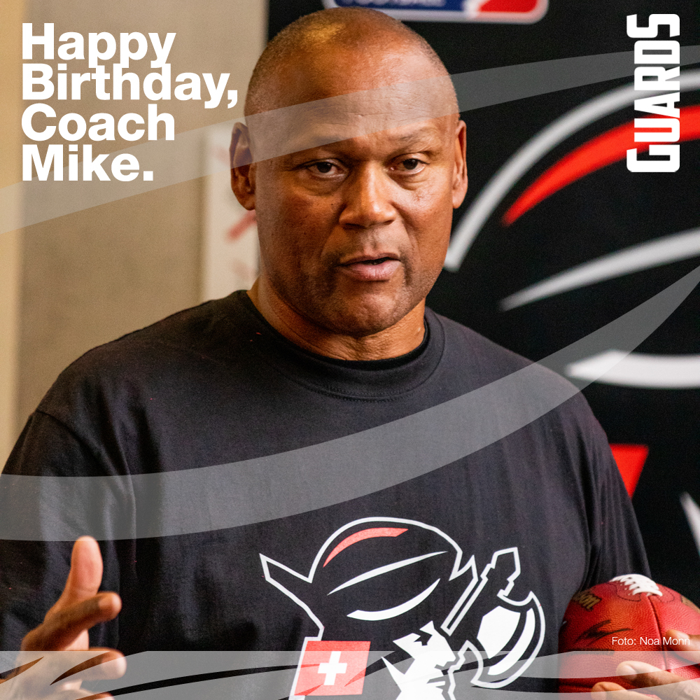 HelveticGuards's tweet photo. ⚔️ 🥳 Happy Birthday, Coach Mike 🥳 ⚔️
#hoppguards #helveticguards #europeanleagueoffootball #happybirthday #coachwilson #guards #americanfootball #switzerland https://t.co/V3gRwxcgqc