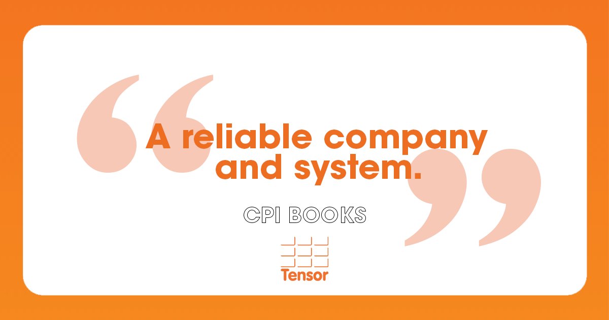 We'd like to thank 𝐂𝐏𝐈 𝐁𝐨𝐨𝐤𝐬 for their kind words when speaking about 𝐓𝐞𝐧𝐬𝐨𝐫 in our latest case study 😊

Read in full here 👉 tensor.co.uk/blog/case-stud…

#TimeandAttendance #attendancesystem #staffmanagement #employeemanagement #attendancesoftware #CaseStudy #cpibooks