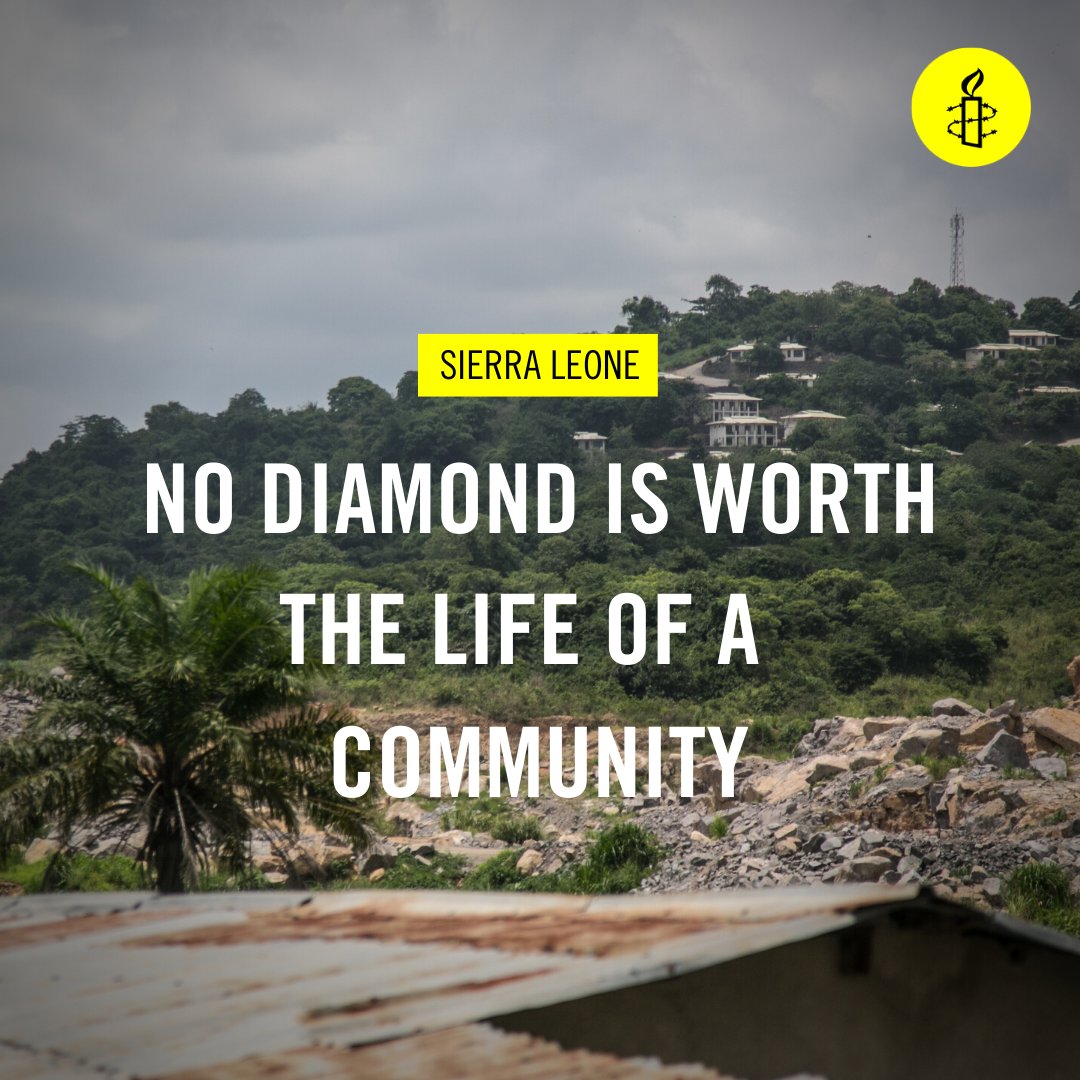 hansmerket's tweet photo. Grievances like these sound painfully familiar...

“We used to have a plantation where Meya is mining diamonds. Everything's gone now. I used to survive on my plantation, get money for school fees. We do not benefit in any way today. Mine gave me only USD 98 for the plantation.” https://t.co/B9ciXH0oZm
