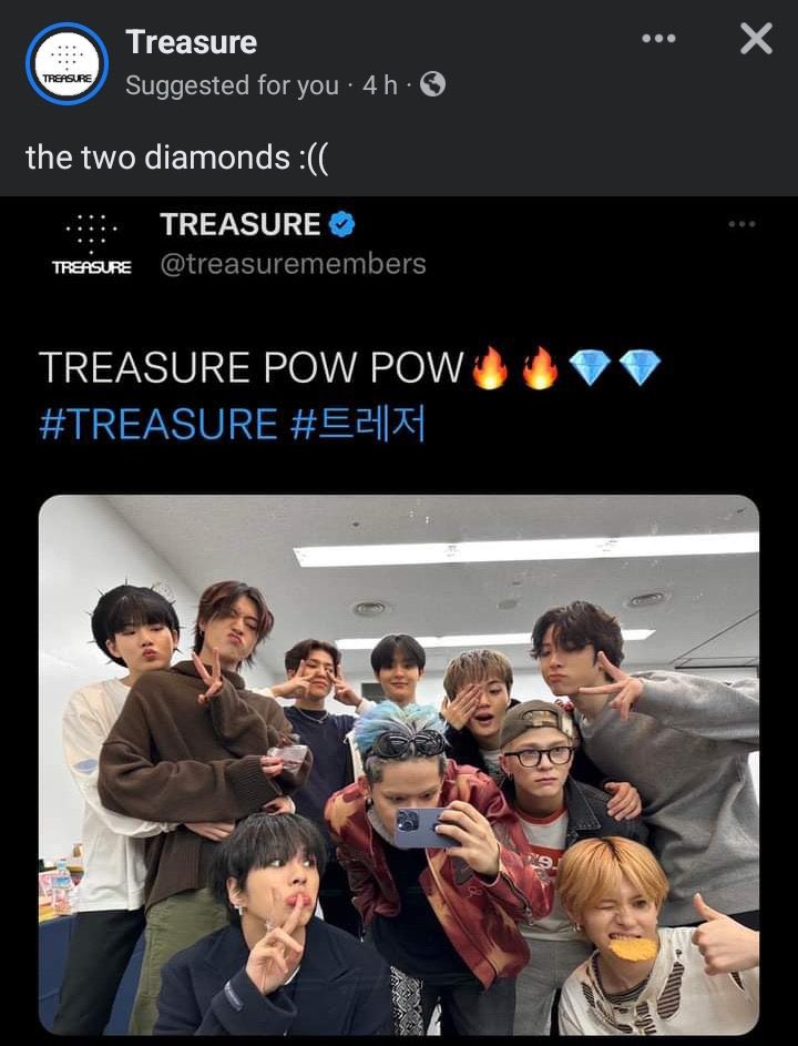 treasuremenfess's tweet photo. TEUME! KITA GIMANA MAU MUPON, ORANG TREASURENYA AJA PADA GAMON  😭🙏🏻  https://t.co/4K2f12Yub8