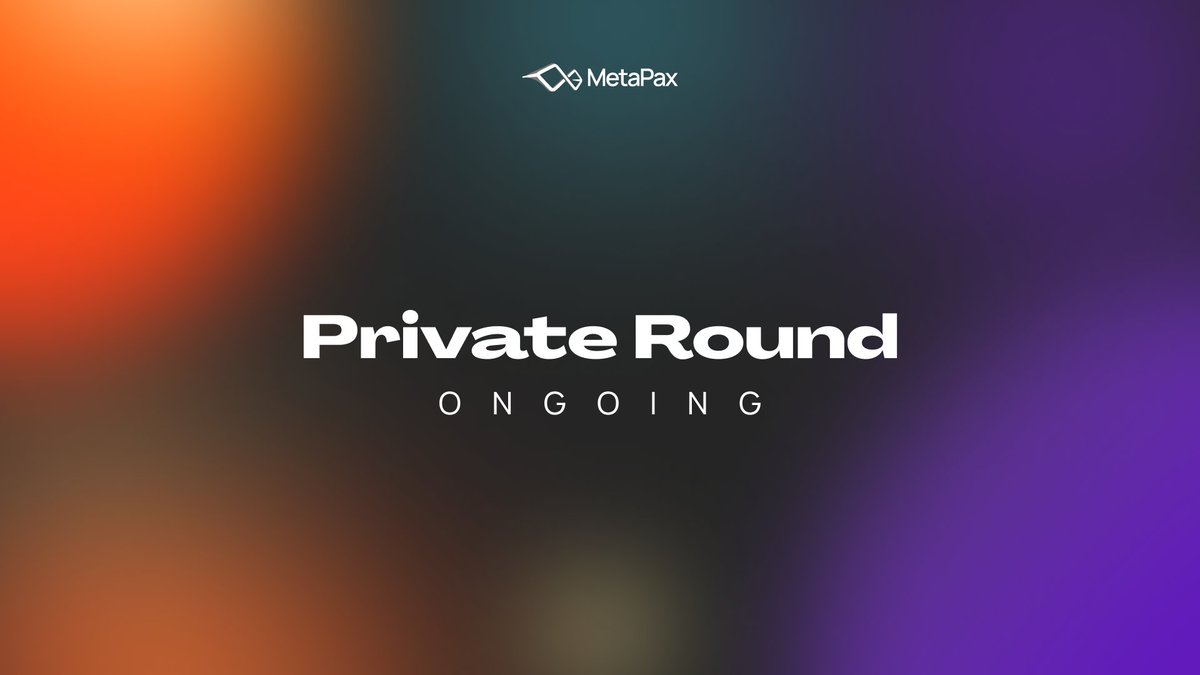 mpaxcom's tweet photo. Private Round is still open, to participate, fill in the form: https://t.co/k78Gv9OGbA

#MetaPax #Privateround #WL #investing #tier1 #fundraising https://t.co/qSrQ82zfg6