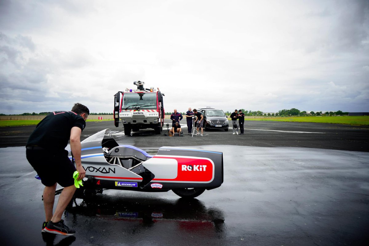 Strike a pose… 😎

#Wattman #WorldSpeedRecord #fastest #motorcycle #motorbike #ebike