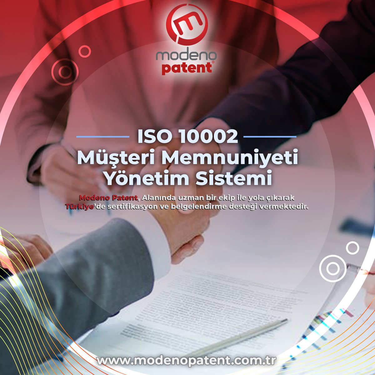 Eskişehir ISO 10002 Müşteri Memnuniyeti Yönetim Sistemi Belgesi  hakkında detaylı bilgiye ulaşabileceğiniz tek adres:

modenopatent.com.tr/hizmetler/iso-…

#iso10002 #müşterimemnuniyeti #kalitebelgesi #yönetimsistemi #belgelendirme #eskişehirbelge #eskişehirpatent