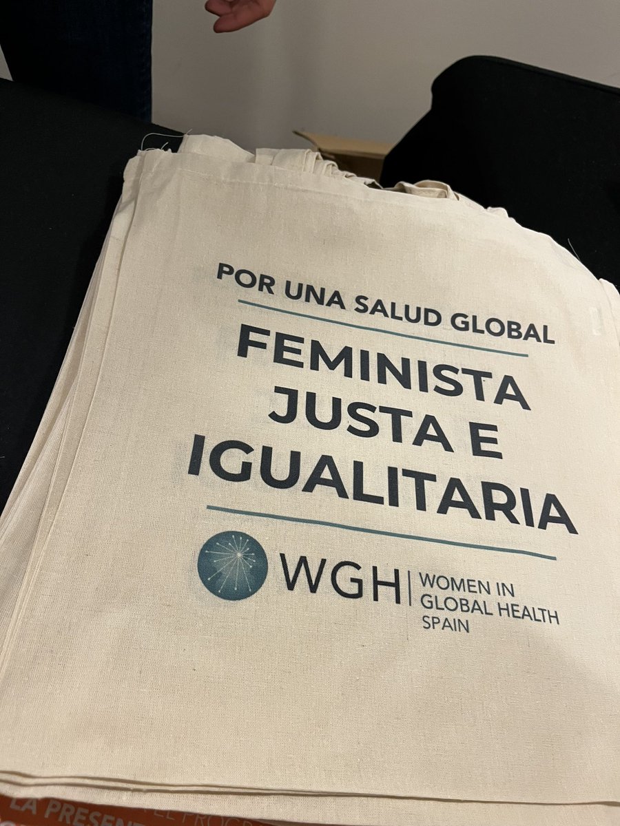 Acompañando a @wghspain en su presentación en sociedad. Con este claim, poco más queda por decir. #womeninglobalhealth #mujeresensalud