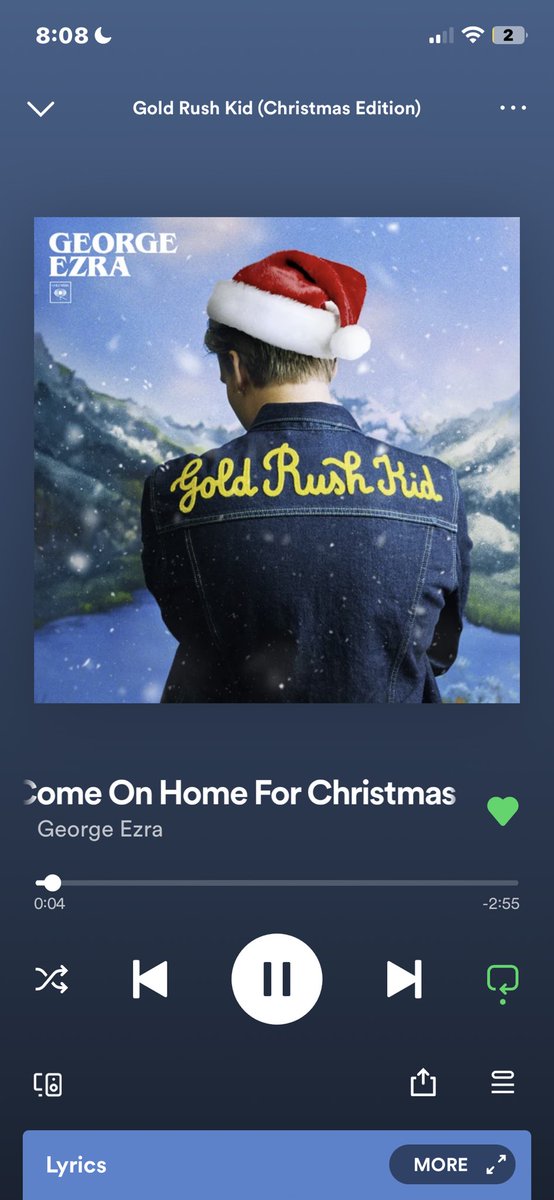 98_midge's tweet photo. Wrapping some presents to this  song @george_ezra 🎁🎄 https://t.co/7Bwzlul97x