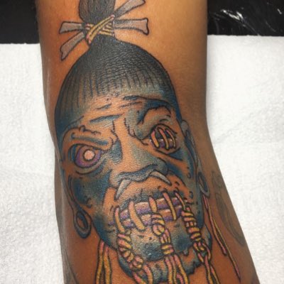 8 Freaky Shrunken Head Tattoos  Tattoodo