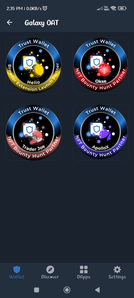 RoyrosyRoy's tweet photo. @TrustWallet Thanks for the Opportunity #TrustWalletNFT .
I have collected 10 #NFTs.

My Trust Wallet Address :- 0xE09daCd6263d1CAe9661cbB8e57752576ab6EFad

Please appreciate my efforts 💕 https://t.co/fIM06qe3Nj