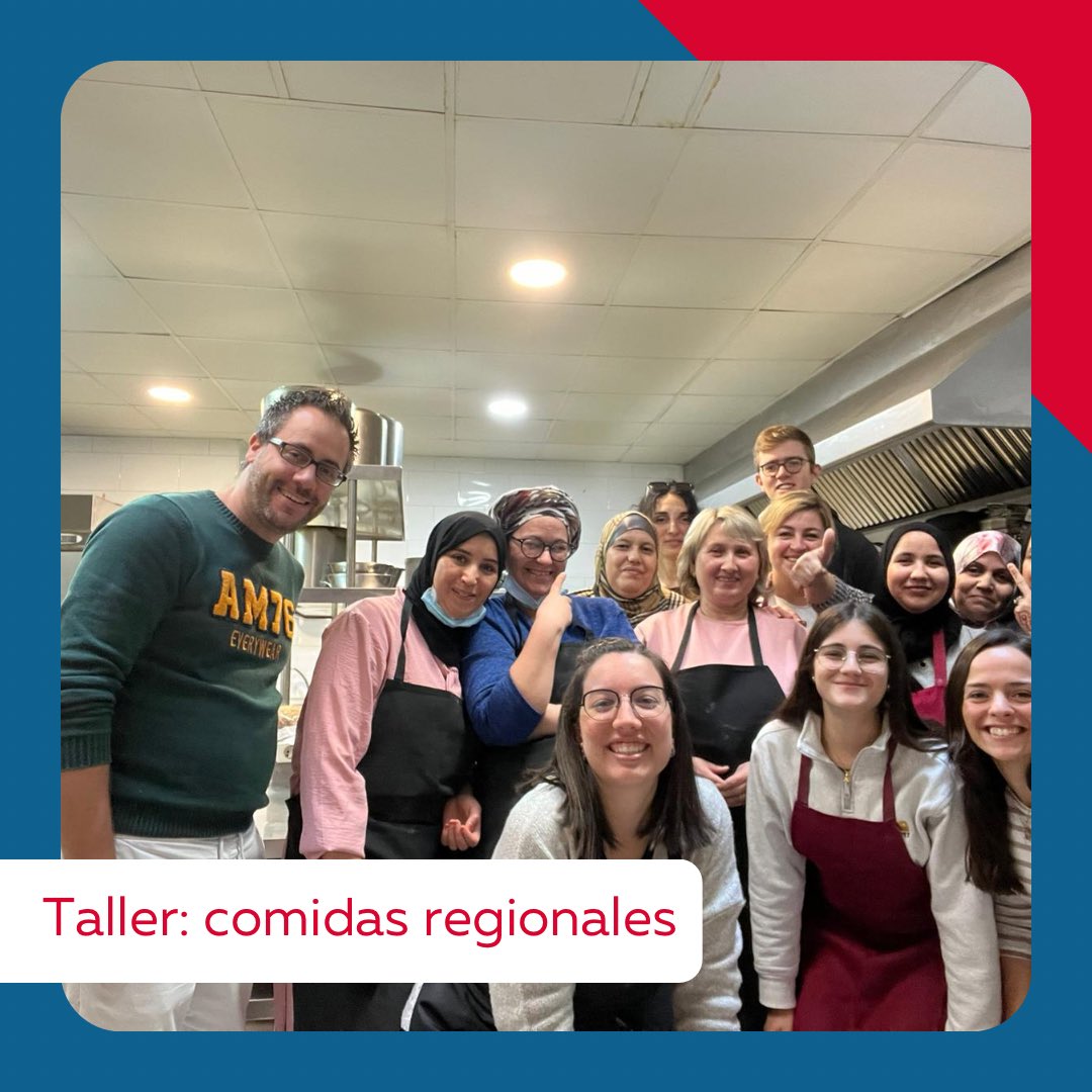 CJMontesionFA's tweet photo. En el grupo de Alfabetización, el viernes se iniciaron los talleres de comidas regionales gracias a la colaboración de #CISLA.
Fue el turno de la cocina ucraniana y disfrutamos mucho cocinando y aprendiendo juntas.
#TardorInclusiva #EntreGermans #Voluntariat #Interculturalitat https://t.co/bHZ9gbRMTq
