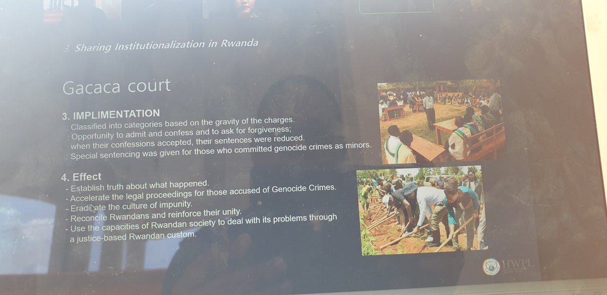 Sharing Rwanda's journey Institutionalisation of Peace Webnar to <a href="/hwpl_kr/">HWPL</a> @Southkorea <a href="/SouthKorea/">Sheldon</a>Daily Memory,identity management in postgencideRwanda, Justice/ Gacaca,Reparation inclusive governance,soc protection Peace-Devlp <a href="/RCS_Rwanda/">Rwanda Correctional Service</a> <a href="/IRDP_Rwanda/">IRDP</a> <a href="/RwandaMFA/">Ministry of Foreign Affairs & Int'l Cooperation</a> <a href="/Unity_MemoryRw/">Ministry of National Unity and Civic Engagement</a>