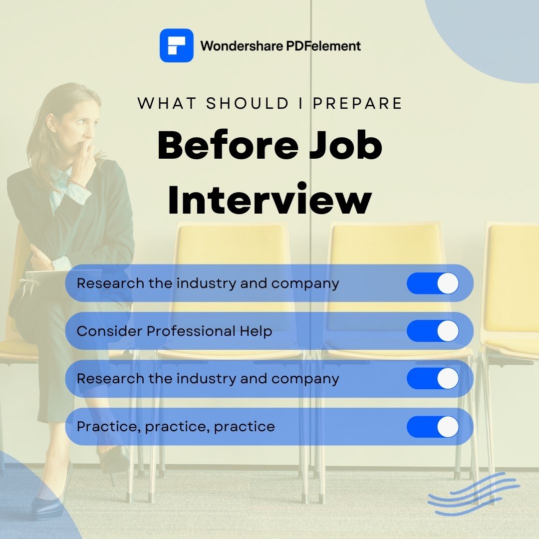 PDFelement's tweet photo. From researching the company to handling certain key interview questions, make sure you make a great impression and ace your next job interview by following these tips.
#wondershare #pdfelement #SmartChoiceforPDF #remotework #jobhunting https://t.co/tTYVUEndfN