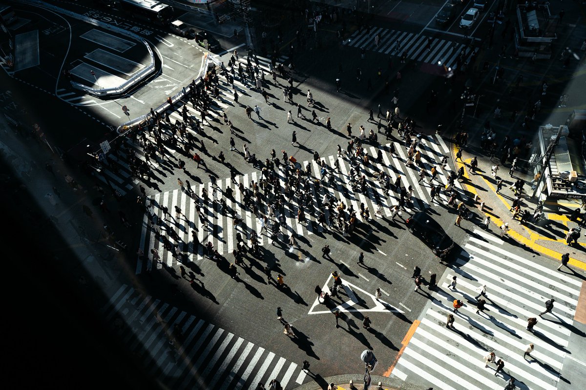 shiifoncake's tweet photo. Shibuya Scramble Crossing. https://t.co/svpZuGiD8P